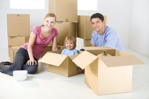 Removal team planning a home move in Brentpark