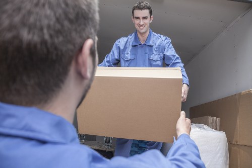 Moving van service ready for a residential move in Brentpark