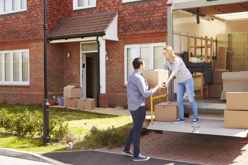 Checklist and moving supplies for a Brentpark removal service