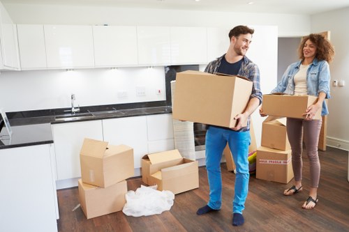 Commercial moving support for a Brentpark business relocation