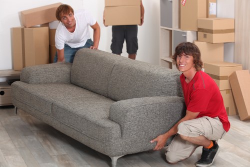 Furniture collection and transport by van